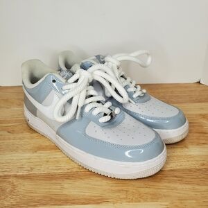 Nike Air Force 1 '07 LV8 Low Cool Grey Wolf Vast White Mens Size 11 HV9405-001